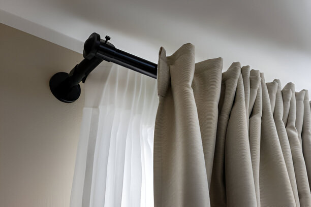 Curtain Rods & Fabrics – Small Details, Big Impact