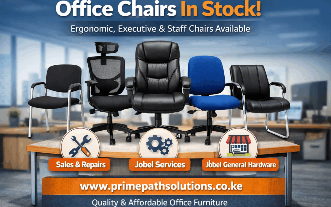 Office Chairs in Stock at Prime Path Solutions