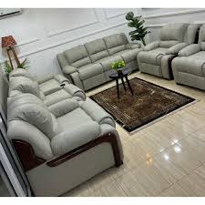 Premium leather couch set