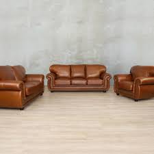 Premium leather lounge set
