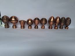 Curtain rod decorative ends