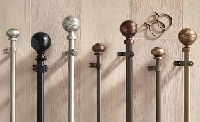 Regular curtain rods