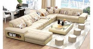 Executive Leather Sofa Set