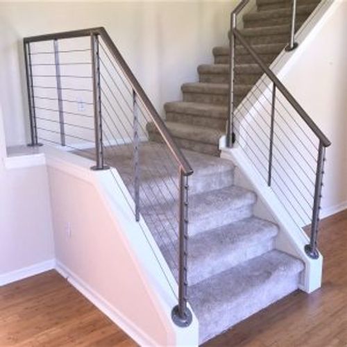 Premium Stainless Steel Staircase Modern Architectural Design