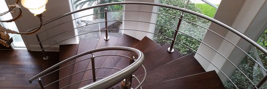 Premium Stainless Steel Staircase