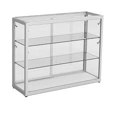Glass display cabinet