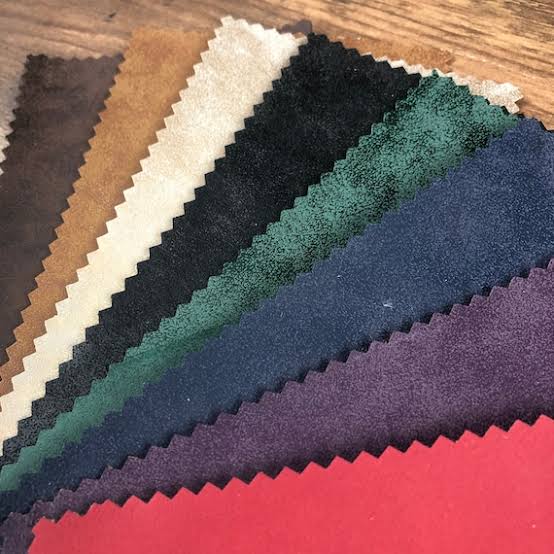 Faux leather fabric