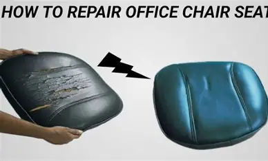 Office chair seat repair