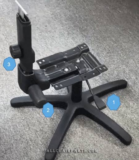office-chair-backrest-adjustment-lever-cover